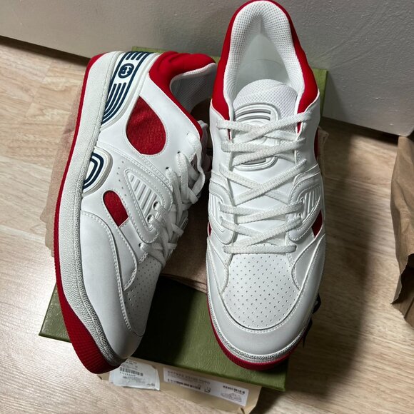 MEN Gucci Basket White Demetra - Picture 1 of 8